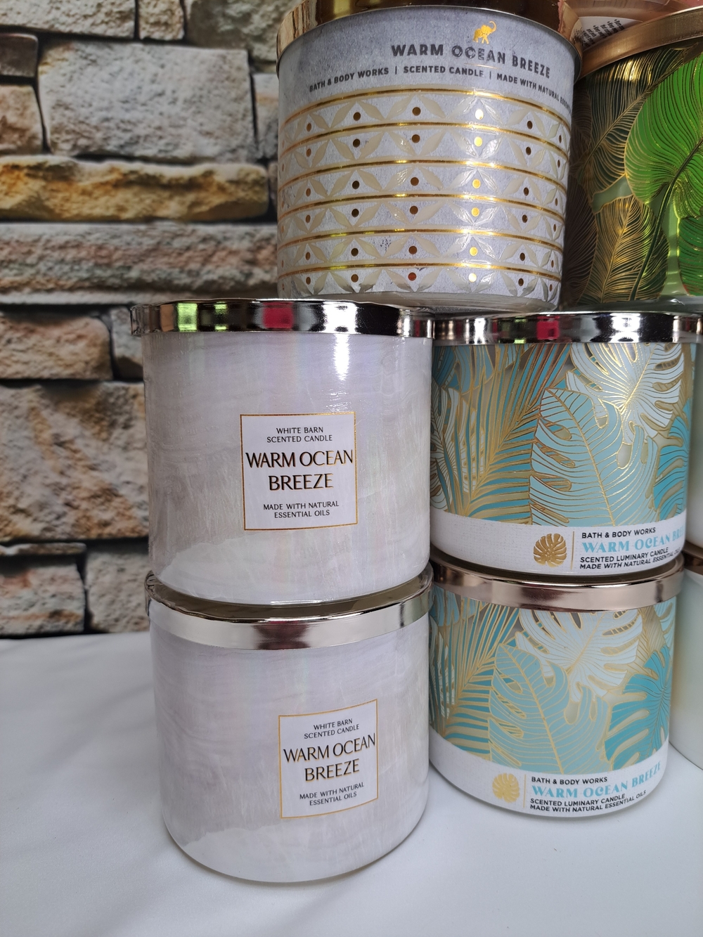 Bath & Body Works Warm Ocean Breeze 3-Wick Candle Created for @delaware200 - Picture 3 of 10